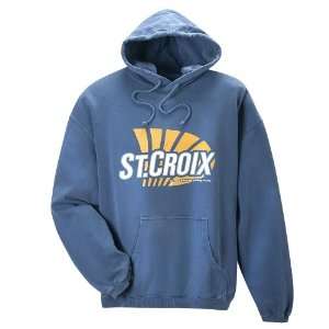  St. Croix Handcrafted Logo Hooded Sweatshirt SSHBLU 