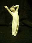 Lladro Boy Yawning #4870 Matte Finish Mint Condition