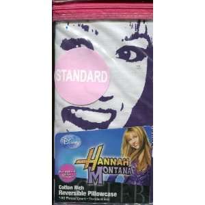  Disney Hannah Montana Hannah Jams Standard Size Reversible 