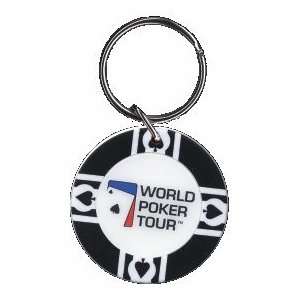  World Poker Tour Poker Chip Keychain WK1557 Toys & Games