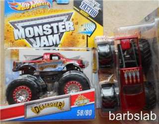 2011 Hot Wheels Monster Jam 58 DESTROYER SPECTRAFLAMES  