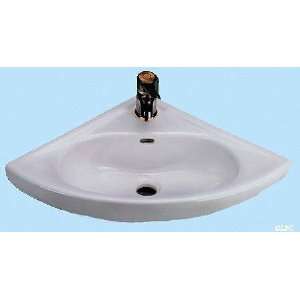   Sink Wall Mounted by Le Bijou   V 910 in White: Home Improvement