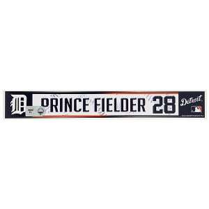  Detroit Tigers Prince Fielder 2012 Spring Training Locker 