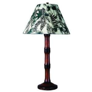  Harris Marcus Home Brown Outdoor Bamboo Table Lamp 