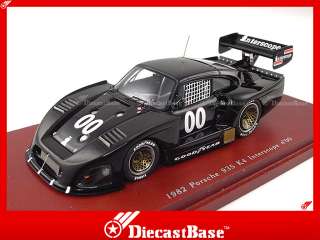   TSM Porsche 935 K4 No.00 Interscope 1982 Resin Racing Car 143  