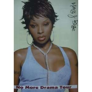  Mary J. Blige (No More Drama Tour) Music Poster Print   24 