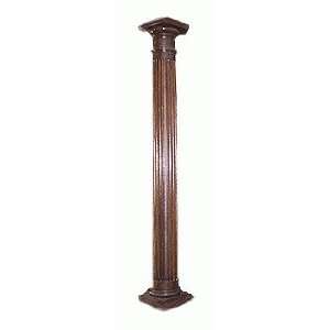  Oak Fluted Wood Column 6 X 6