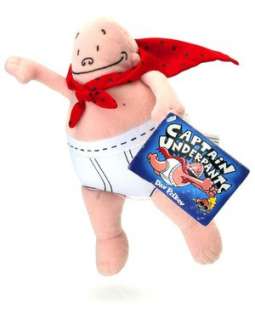   Captain Underpants Plush Action Doll by Merrymakers 