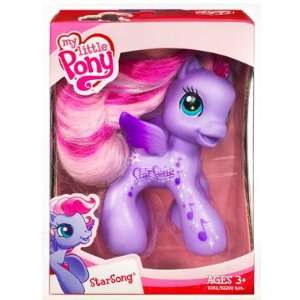  Pony Ponyville Cutie Mark Design StarSong Pony Figure: Toys & Games