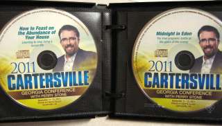 Perry Stone 2011 Cartersville GA Audio CD Set  