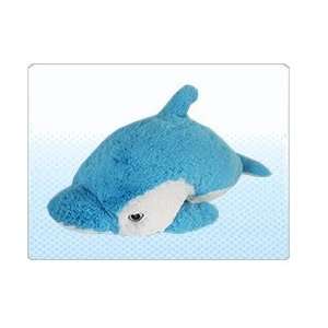 Pets Pillow Large 19 Blue Dolphin Stuffed Plush Animal [Toys] Pillow 
