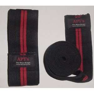  Knee Wraps Blood Stripe 2 meter wrap without velcro 