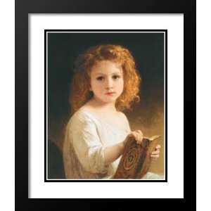   Bouguereau Framed and Double Matted 20x23 Story Book