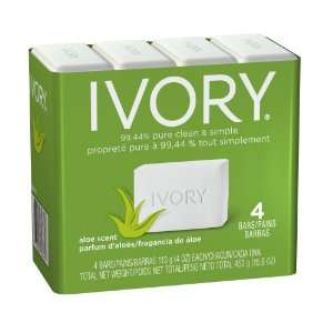  Ivory Aloe Bath Soap, 15.9 Ounce4 Count Health & Personal 