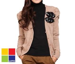 New Puff jacket with Bow 3 long sleeved Colors Ladies Women Winter 