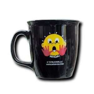  Mr. Whoa Deluxe Coffee/Tea Mug (Black): Everything Else