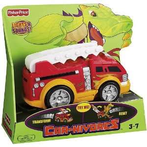  Fisher Price Car Nivores   Firetruck Dragon Toys & Games