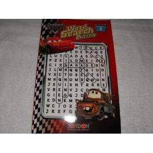  Disneys The World of Cars Word Search Puzzles: Toys 
