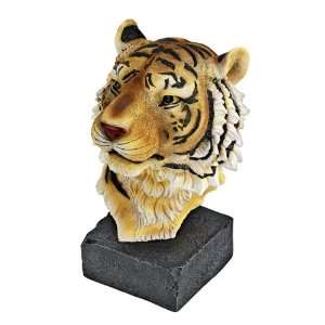  On Sale !! Solitary Predator Bengal Tiger Sculptural Bust 