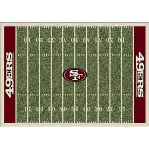 NFL Home Field Rug   San Francisco 49ers: Sports 