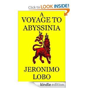 Voyage to Abyssinia Jeronimo Lobo  Kindle Store