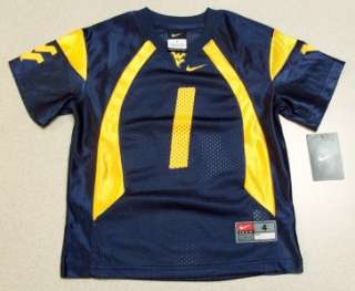 Nike West Virginia Mountaineers Tavon Austin #1 blue WVU jersey BOYS 