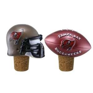   NFL Tampa Bay Buccaneers Wine Bottle Cork Stoppers: Kitchen & Dining