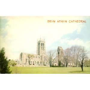   Postcard The Cathedral Church of Bryn Athyn   Bryn Athyn Pennsylvania