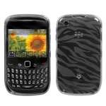 Clear Zebra Skin Candy Phone Cover Case Blackberry Curve 8520 8530 
