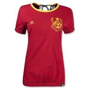  adidas Spain 2012 Womens T Shirt: Sports & Outdoors