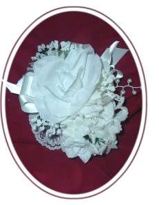 WRIST CORSAGE & MATCHING BOUTONNIERE  