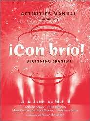 Con bro, Activities Manual Beginning Spanish, (0471272523), Maria C 
