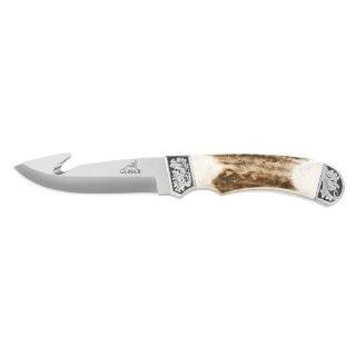 Gerber 22 01842 Wallowa Stag Fixed Blade Knife With Gut Hook by Gerber