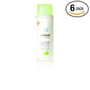  Method Baby Squeaky Green Diaper Cream 5.4 Ounce Tubes 