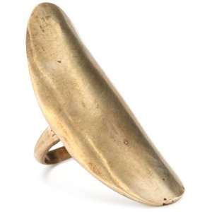 Bing Bang Lure Oval Brass Ring, Size 7
