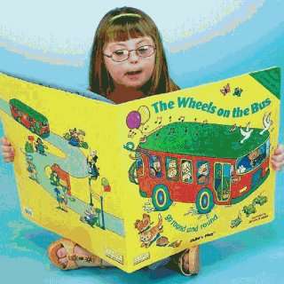 Cognitive Visual Development The Wheels On The Bus Super Picture Book