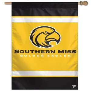  Southern Miss Mississippi USM Vertical House Flag Banner 