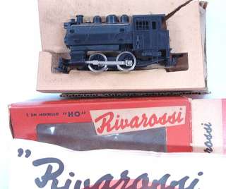 Undecorated Solid Metal Locomotive 0 4 0 HO Scale by Rivarossi  