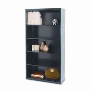  New   Metal Bookcase, 5 Shelves, 34 1/2w x 13 1/2d x 66h 
