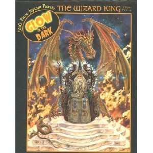  The Wizard King Glow 550pc Puzzle Toys & Games