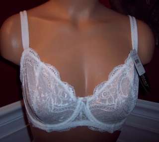 New Le Mystere Isabella Bra Demi Lace 135 See Through  