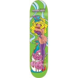 HOOK UPS MAD HATTER DECK  7.75: Sports & Outdoors