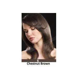  Chestnut Brown 7pcs Set Clip In Extensions Beauty