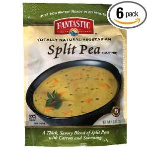 Fantastic Foods Split Pea Soup Mix, 7.6 Ounces (Pack of 6)  