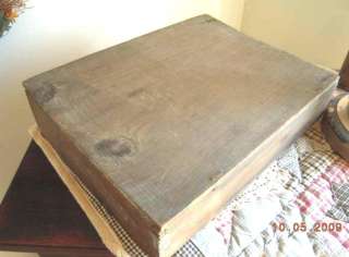 antique SHOE BLACKING BOX wood BLACK AMERICANA LABEL  