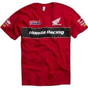  Racing Honda Team Mens Short Sleeve Sportswear T Shirt/Tee w/ Free 