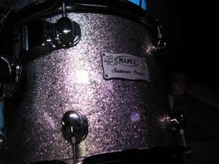 Mapex Saturn Silver Sparkle 4 piece Drum Set (Great Condition!)  