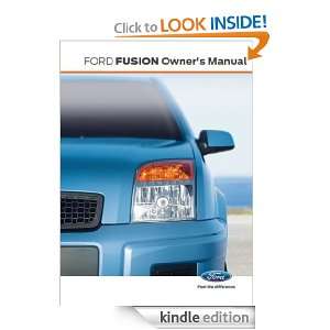 Ford Fusion Owners Manual (Europe): Ford of Europe:  