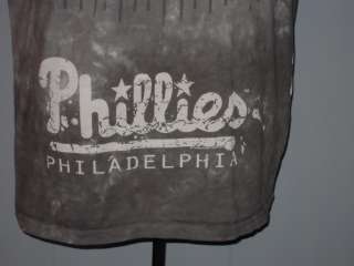 PHILADELPHA PHILLIES MLB BASEBALL LIQUID BLUE CASUAL T SHIRT TYEDYE 