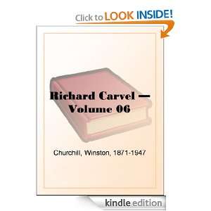 Richard Carvel   Volume 06 Winston Churchill  Kindle 